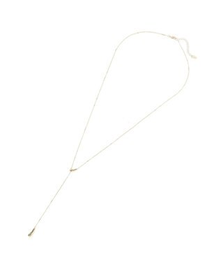 YECCA VECCA ドロップパーツスライドラリエット Gold