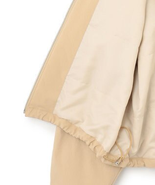 uncrave スムースタフタ パディングジャケット（uncrave STANDARD） ベージュ