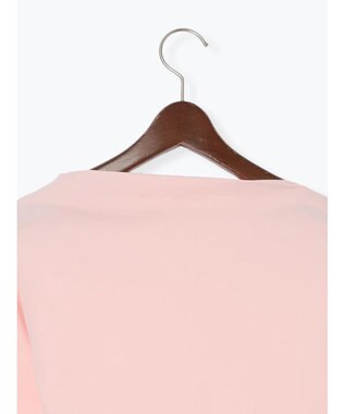 Te chichi スムースアシメロングスリーブプルオーバー《2025Autumn catalog vol.2 item》 ピンク