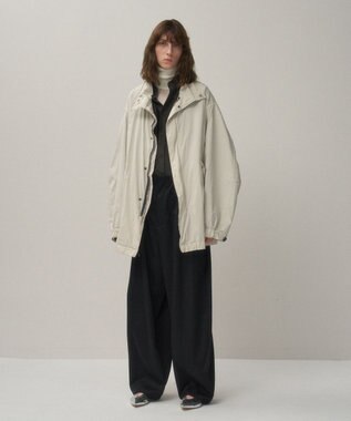 ATON AIR WEATHER | ショートモッズコート - UNISEX WARM WHITE