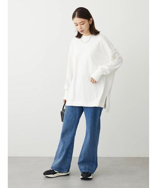 Green Parks ＢＰセンターシームミニ裏毛プルオーバー Off White