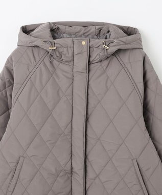 ANY 【洗濯機可/撥水】ダイヤキルトブルゾン モカ