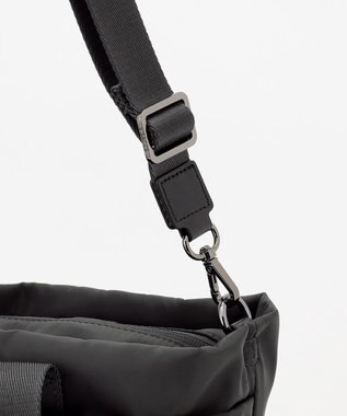 Y'SACCS ドローストリング コンビカラー2WAYトート ダークグレー