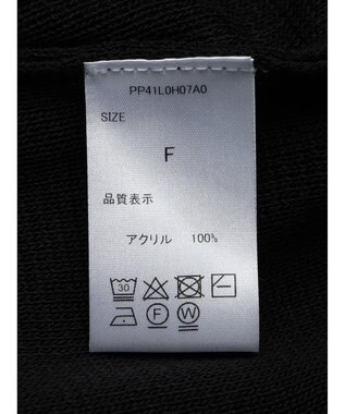 CRAFT STANDARD BOUTIQUE 【洗える】ニットベスト+シャツワンピース-SET Black