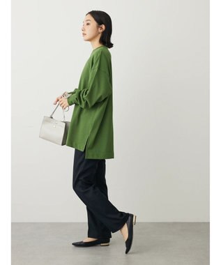 Green Parks ＢＰセンターシームミニ裏毛プルオーバー Green