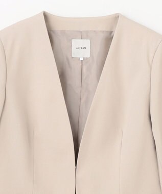 ANY 【WEB・一部店舗限定】【ストレッチ/UVケア/接触冷感】イージィケアストレッチジャケット ベージュ系