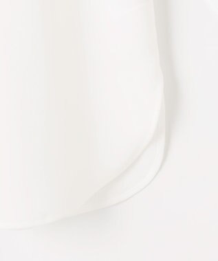 J.PRESS LADIES ベーシックジャージー レイヤードフレア カットソー ホワイト系