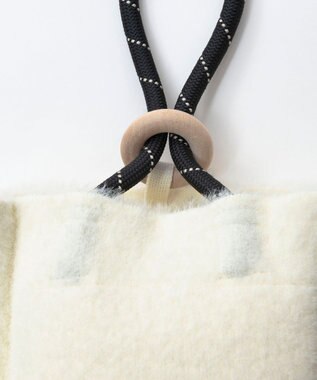 TRICOTE MINKY RING BAG／ミンキーリングバッグ 90WHITE