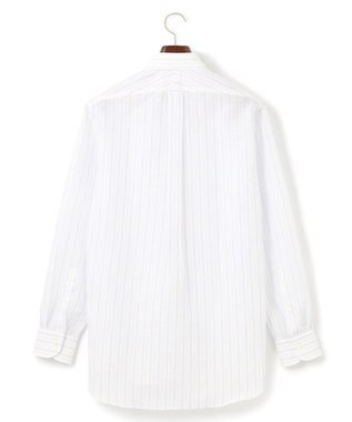 J.PRESS MEN 【WEB・一部店舗限定】コットンリネンオルタネートストライプ シャツ / レギュラー サックスブルー系1