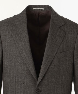 J.PRESS MEN 【ESSENTIAL CLOTHING】オルタネートストライプ スーツ グレー系1