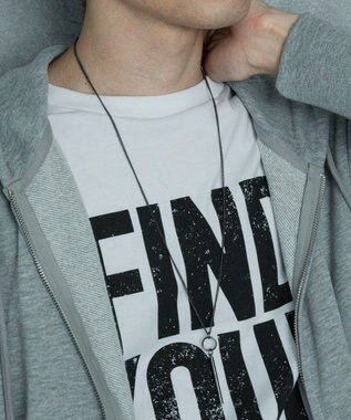 WEGO Mモチーフロングチェーンネックレス 柄9