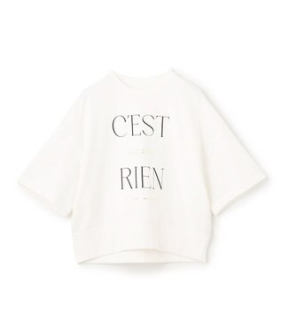 UNFILO 【吸水速乾/UVケア】ハーフスリーブ ロゴSWEAT オフ