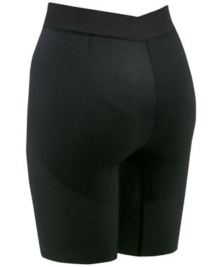 WACOAL 【SUHADA Fit me Up】 ガードル ロング丈 素肌感覚でヒップあがる下腹部ひっこむ ジャストウエスト スハダ GRC426 /ワコール ブラック