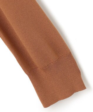 BEIGE， 【WEB限定・S-size】KINABALU / ジョーゼットニット Camel