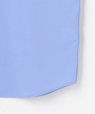 組曲 S 【加藤ローサさん着用 / 前後着用可】コットンタッチシャーティング刺繍入り ブラウス ブルー系