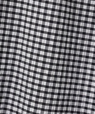 組曲 L 【先行予約】サッカーギンガムチェック Aラインワンピース ホワイト系