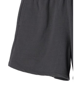 Green Parks ■ＲＵＳＳＥＬＬ　ＡＴＨＬＥＴＩＣコットンスウェットショーツ Charcoal Gray