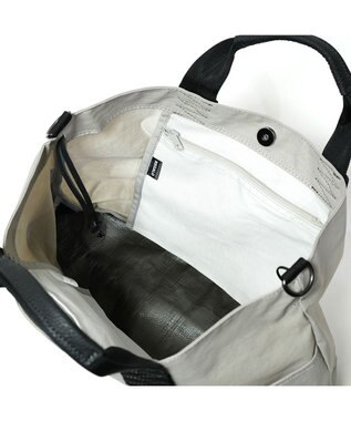 Regalo Felice 【軽量＆防水 / キズが付きにくい】2wayトート中 / REGALO LGY(ライトグレー)