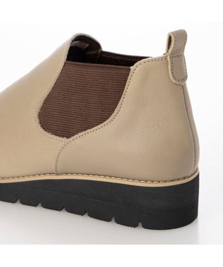 ing <ing>【WEB限定】サイドゴアショートブーツ グレー