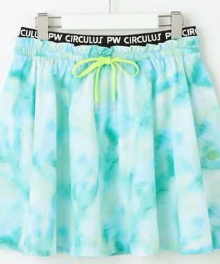 PW CIRCULUS 【ペチパンツ付】【WOMEN】タイダイ フレアスカート ゴルフウェア レディース ブルー系5