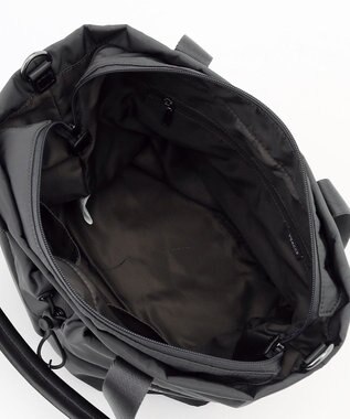 Y'SACCS ドローストリング コンビカラー2WAYトート ダークグレー