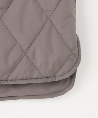 ANY 【洗濯機可/撥水】ダイヤキルトブルゾン モカ