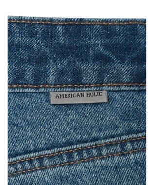 AMERICAN HOLIC 切替フレアデニム Indigo