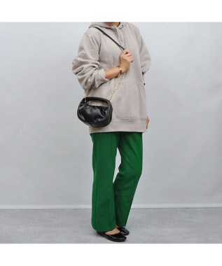 UNBILLION cachecache ハーフムーンギャザー2wayミニショルダー ブラック