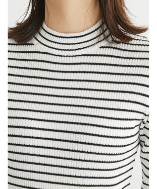 Green Parks ドッキングニットワンピース Black