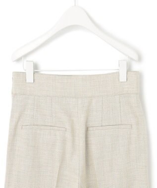 ICB 【洗える】Vi/Peブッチャー タックワイドパンツ トープ系