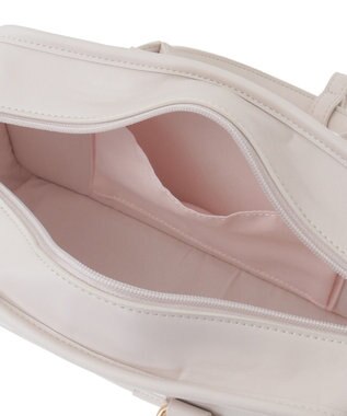 Maison de FLEUR ピンクマニアスクエア2Wayトートバッグ Pink