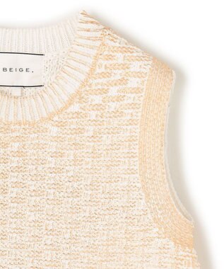 BEIGE， DENIS / ノースリーブトップス Gold