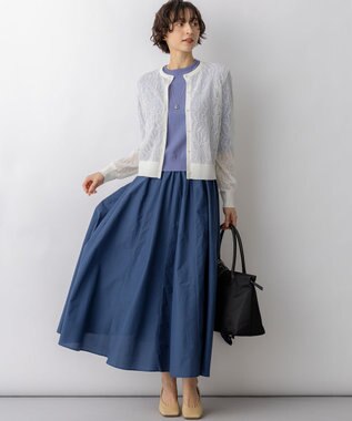 23区 【先行予約】メタルトップ ドロップ ネックレス シルバー系