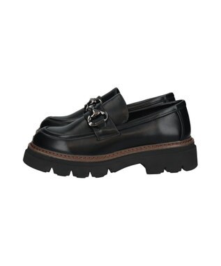 Bridget Birkin 【Bridget Birkin】ダブルステッチビットローファー ブラック