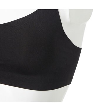 Chacott バッククロスブラトップ（ホットメルト） ブラック