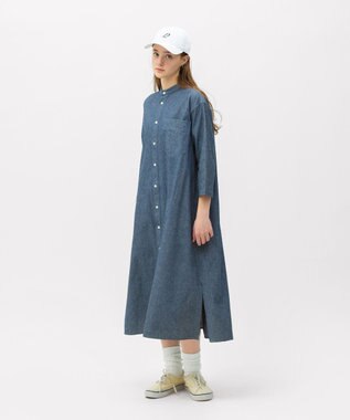 LENO DUNGAREES ONE PEACE / ダンガリーワンピース