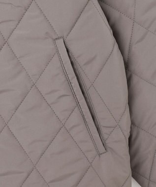 ANY 【洗濯機可/撥水】ダイヤキルトブルゾン モカ