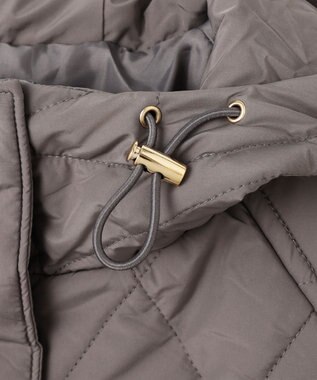 ANY 【洗濯機可/撥水】ダイヤキルトブルゾン モカ