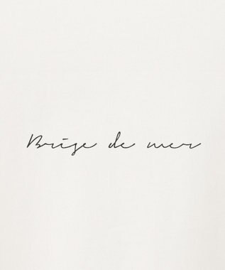 23区 S 【洗える】ロゴ ロング Tシャツ ホワイト系