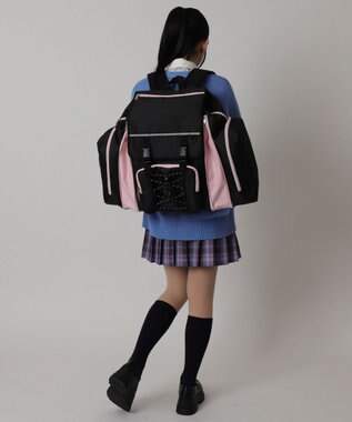 WEGO BIGポケット拡張バックパック 柄1