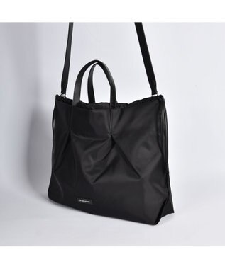 LA BAGAGERIE ドローストリング2WAYトート Mサイズ ブラック