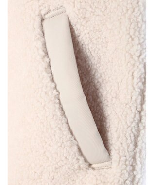 CRAFT STANDARD BOUTIQUE キルティングボア切替ベスト Ivory