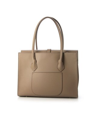 LA BAGAGERIE 【ドラマ衣装提供商品】フラップA4トートバッグ グレージュ