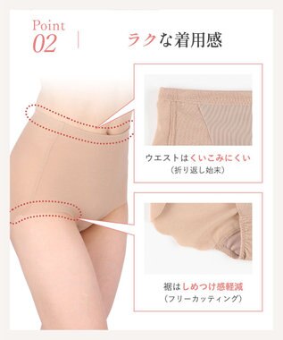 Wing 補整ショーツ ほどよいおなか押さえ まるみのあるヒップライン ここちよいフィット感 【Pパンツ レースシェイプショーツ】 はきこみ丈ふかめ KJ4250 ウイング／ワコール シナモンブラウン