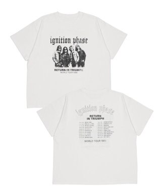 WEGO ヴィンテージウォッシュグラフィックBIGT 柄1