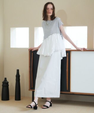 YECCA VECCA ロングナロースカート