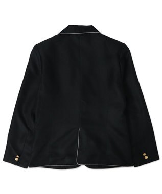 WEGO 【SCHOOLITEM】スクールパイピングブレザー ブラック