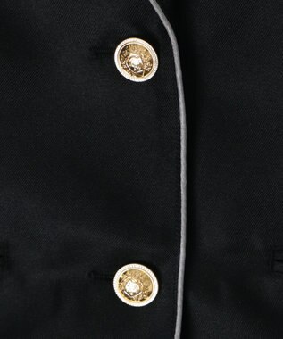 WEGO 【SCHOOLITEM】スクールパイピングブレザー ブラック