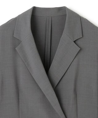 UNFILO L TENNEN TOUCH ハーフスリーブジャケット グレー