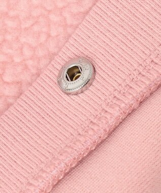 ANY KIDS もこもこボアジャケット ピンク系